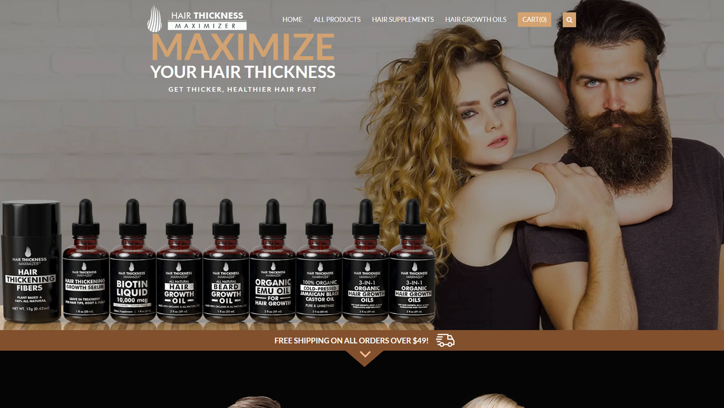 Hair Thickness Maximizer